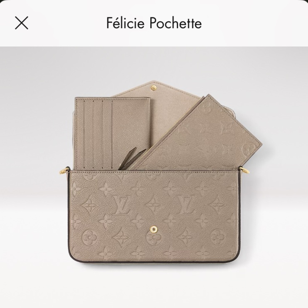 Louis Vuitton Felicie Insert Set of Two
